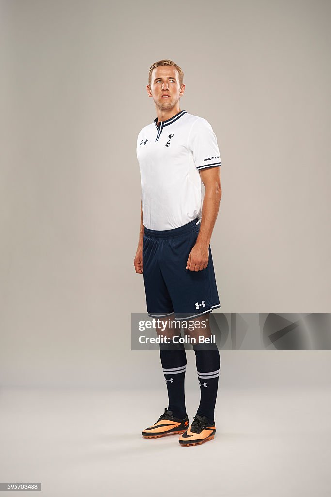 Harry Kane, Portrait shoot, August 6, 2013