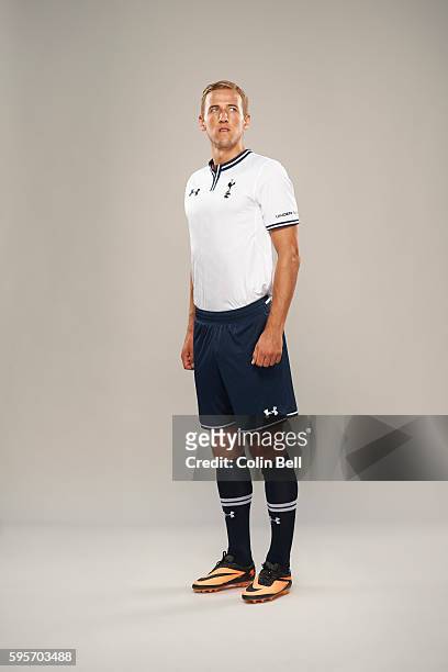 Footballer Harry Kane is photographed on August 6, 2013 in London, England.