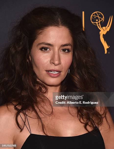 Actress Mercedes Masohn attends the Television Academy And SAG-AFTRA's 4th Annual Dynamic and Diverse Celebration at The Saban Media Center on August...