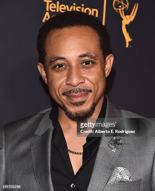 Actor Dale Godboldo attends the Television Academy And SAG-AFTRA's 4th Annual Dynamic and Diverse Celebration at The Saban Media Center on August 25,...