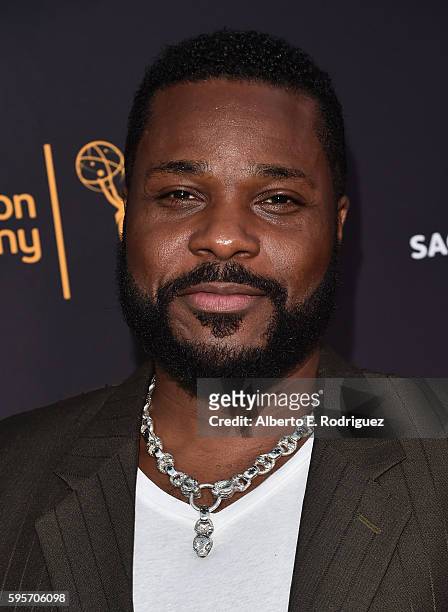 Actor Malcolm-Jamal Warner attends the Television Academy And SAG-AFTRA's 4th Annual Dynamic and Diverse Celebration at The Saban Media Center on...
