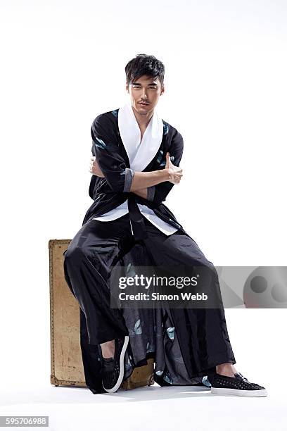 Actor, model, singer, designer, producer, and philanthropist Hu Bing is photographed for GQ magazine on June 11, 2015 in London, England.