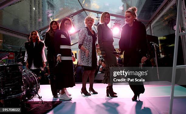 The Launch of Vogue American Express Fashion's Night Out on August 26, 2016 in Melbourne, Australia.
