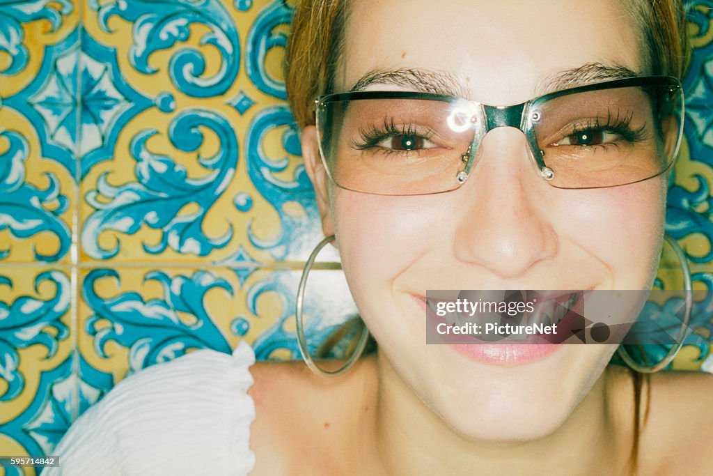 Young Woman Smiling