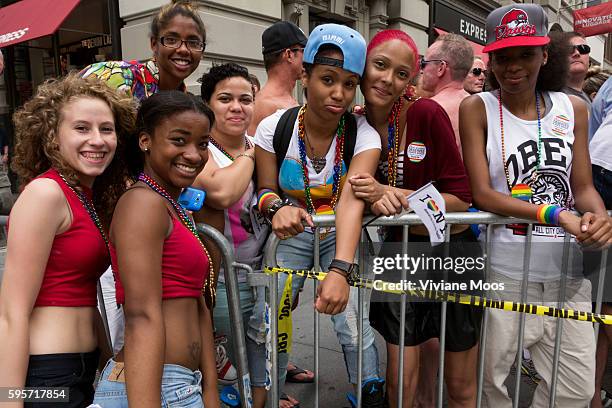 New York City 44th Gay Pride Parade on June 30, 2013 in New York City. This year's parade was an important milestone, due to the recent Supreme Court...