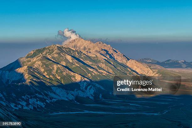mt camicia at sunset - camicia stock pictures, royalty-free photos & images
