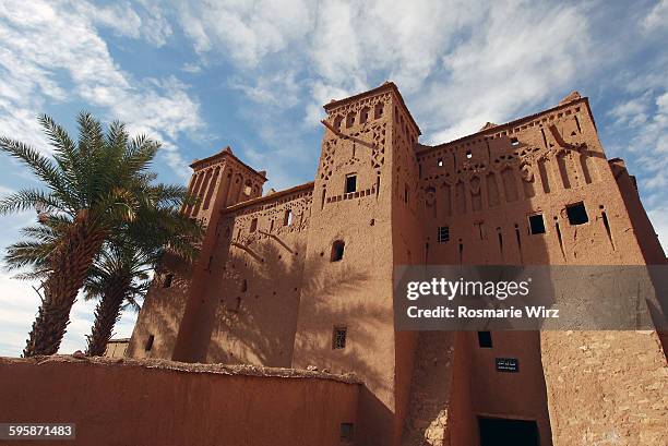 kasbah at ait benhaddou - ait benhaddou stock-fotos und bilder