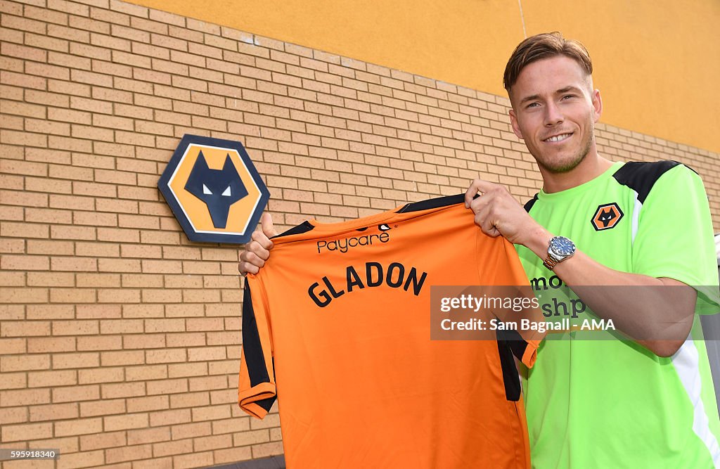 Wolverhampton Wanderers Unveil New Signing Paul Gladon