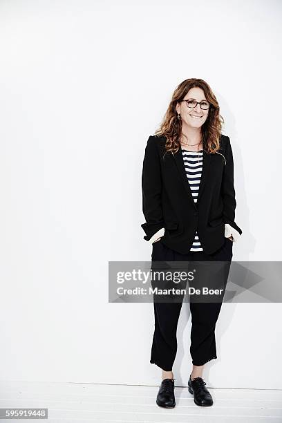 Nicole Holofcener from Amazon's 'One Mississippi' poses for a portrait at the 2016 Summer TCA Getty Images Portrait Studio at the Beverly Hilton...