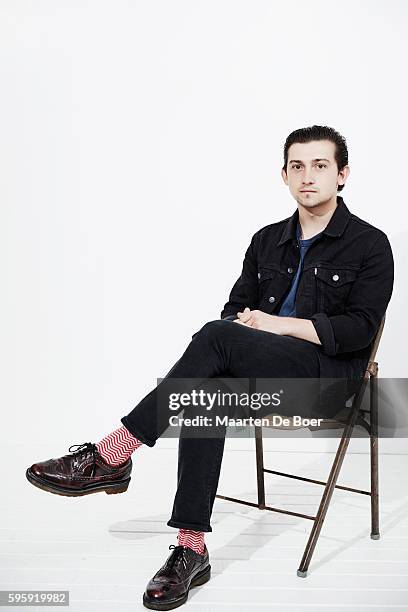 Actor Craig Roberts from Amazon's 'Red Oaks' poses for a portrait at the 2016 Summer TCA Getty Images Portrait Studio at the Beverly Hilton Hotel on...