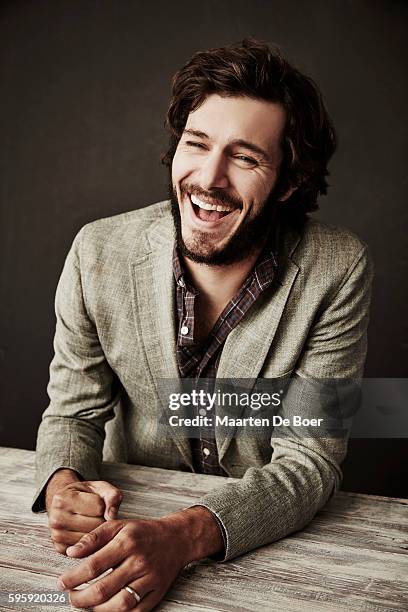 Actor Adam Brody from Crackle's 'StartUp' poses for a portrait at the 2016 Summer TCA Getty Images Portrait Studio at the Beverly Hilton Hotel on...