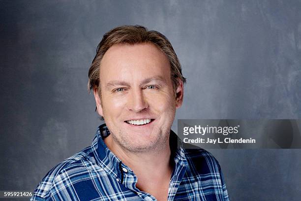 Actor Philip Glenister of the television series ' Outcast' is photographed for Los Angeles Times at San Diego Comic Con on July 22, 2016 in San...