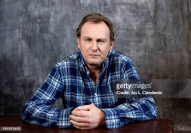 Actor Philip Glenister of the television series ' Outcast' is photographed for Los Angeles Times at San Diego Comic Con on July 22, 2016 in San...