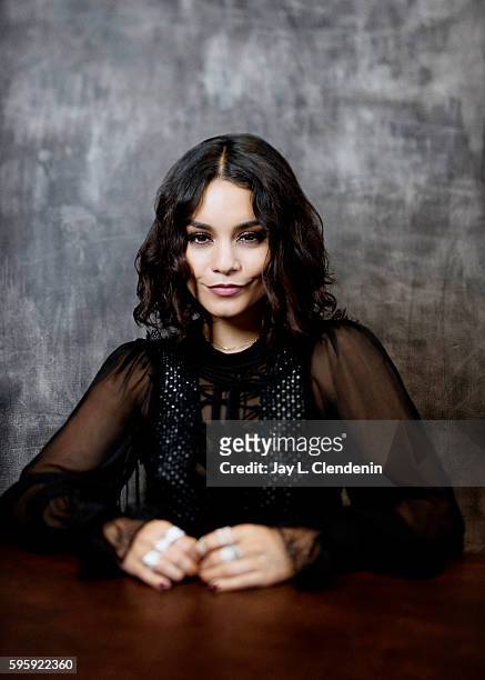 Actress Vanessa Hudgens of 'Powerless' is photographed for Los Angeles Times at San Diego Comic Con on July 22, 2016 in San Diego, California.