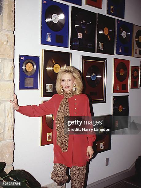 Singer Tammy Wynette poses for a portrait at home in 1995 in Franklin, Tennessee.
