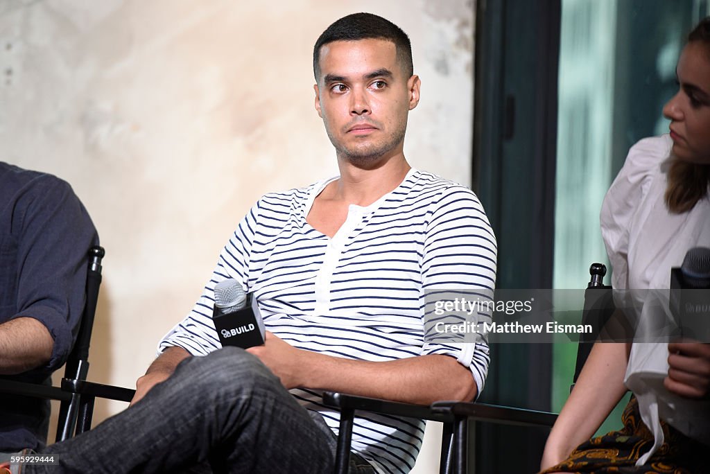 AOL Build Presents Elizabeth Wood, Morgan Saylor, Justin Bartha and Brian Marc Discussing "White Girl"