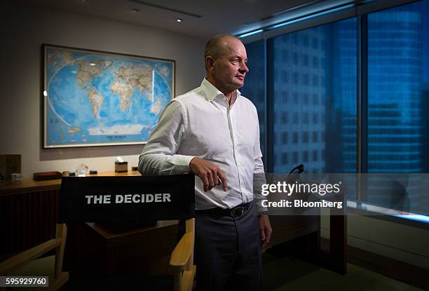 Lukas Lundin, chairman of Lundin Gold Inc., stands for a photograph at his office in downtown Vancouver, British Columbia, Canada, on Thursday, Aug....