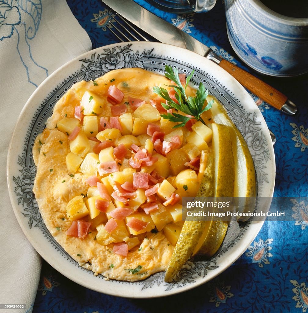 Peasant omelette
