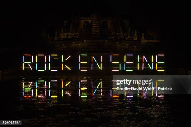 General view at Rock en Seine Festival at Domaine National De Saint Cloud on August 26, 2016 in Paris, France.