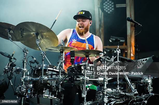 Jack Garratt performs at Rock en Seine on August 26, 2016 in Paris, France.