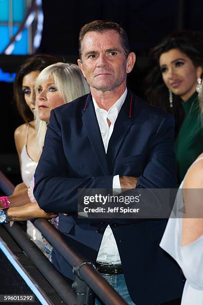 Grant Bovey at Celebrity Big Brother at Elstree Studios on August 26, 2016 in Borehamwood, England.