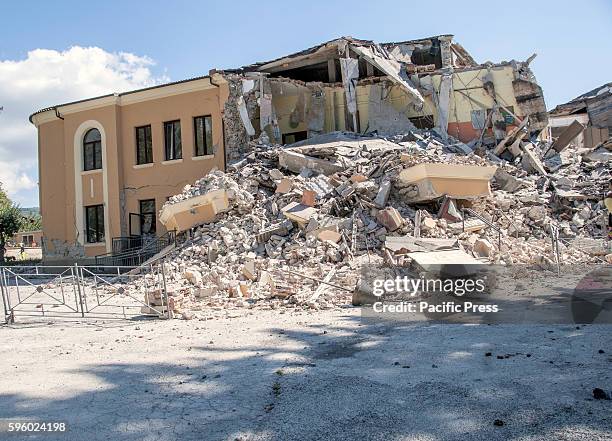 The earth continues to tremble in Amatrice after the earthquake of magnitude 6 to August 24, 2016 struck central Italy. There have been new...