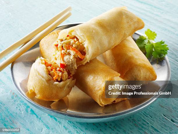 Deep Spring Roll Deep Fried Spring Roll Photos and Premium High Res Pictures - Getty Images