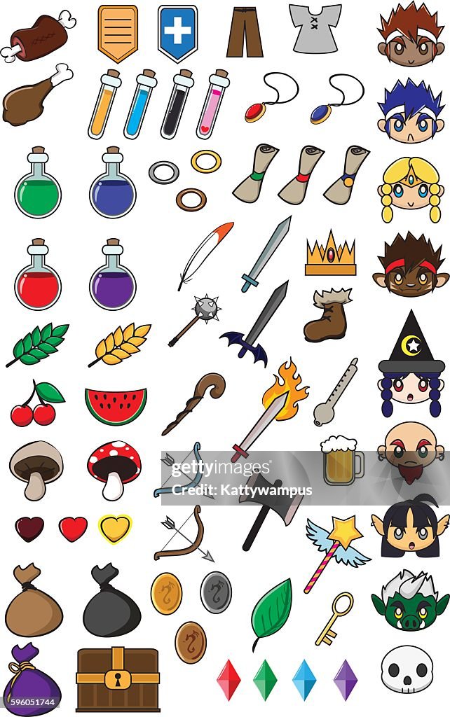 Role-playing game Items