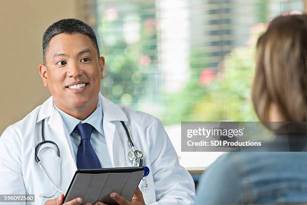 Photo Session Doctor 545 Doctor Patient Counseling Question Stock Photos, High-Res Pictures ...