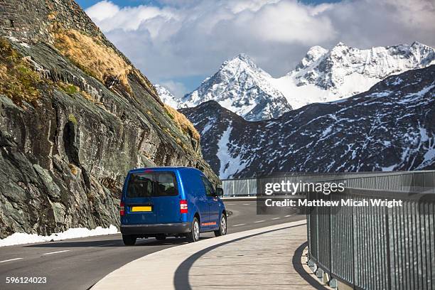 Alps Drive 131 Winding Road Through Austrian Alps Stock Photos, High-Res Pictures ...