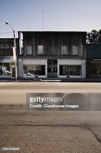 Commerical Building on Main Road, Leland, Mississippi, USA