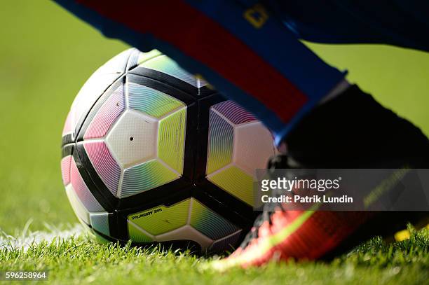 Pape Souare of Crystal Palace wait to throw the ball during the Premier League match between Crystal Palace and Bournemouth at Selhurst Park on...