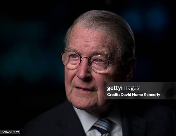 Former FBI Director and Director of Central Intelligence under Ronald Reagan, Judge William Webster is interviewed for "The Spymasters," a...