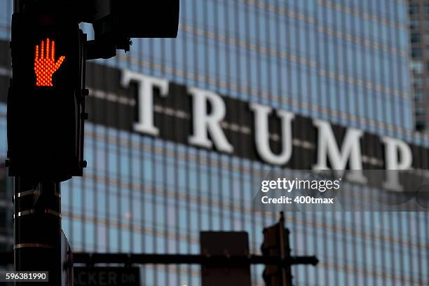 chicago - trump chicago 個照片及圖片檔