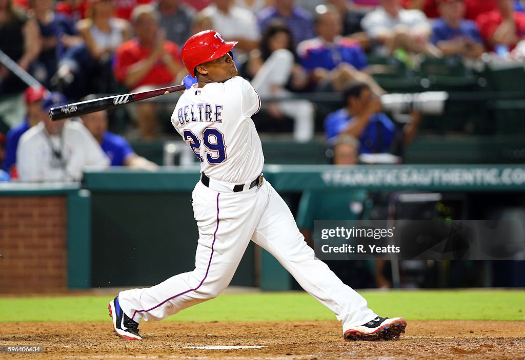 Oakland Athletics v Texas Rangers