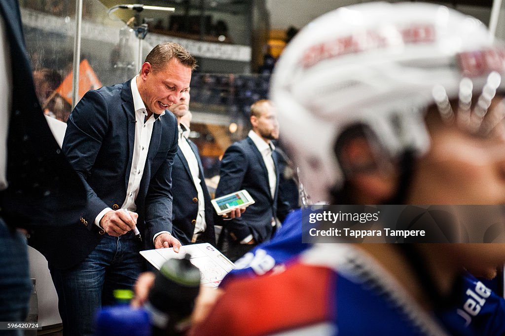 Tappara Tampere v HC Lugano - Champions Hockey League