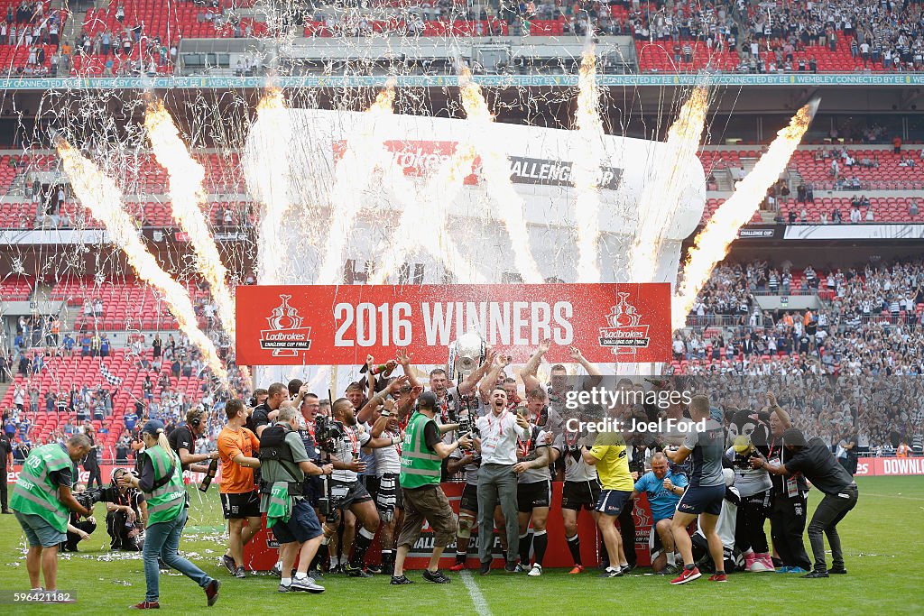 Hull FC v Warrington Wolves: Ladbrokes Challenge Cup Final