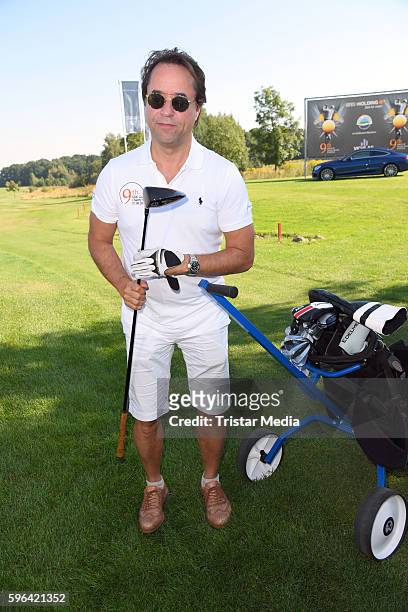 German actor Jan Josef Liefers attends the GRK Golf Charity Masters on August 27, 2016 in Leipzig, Germany.