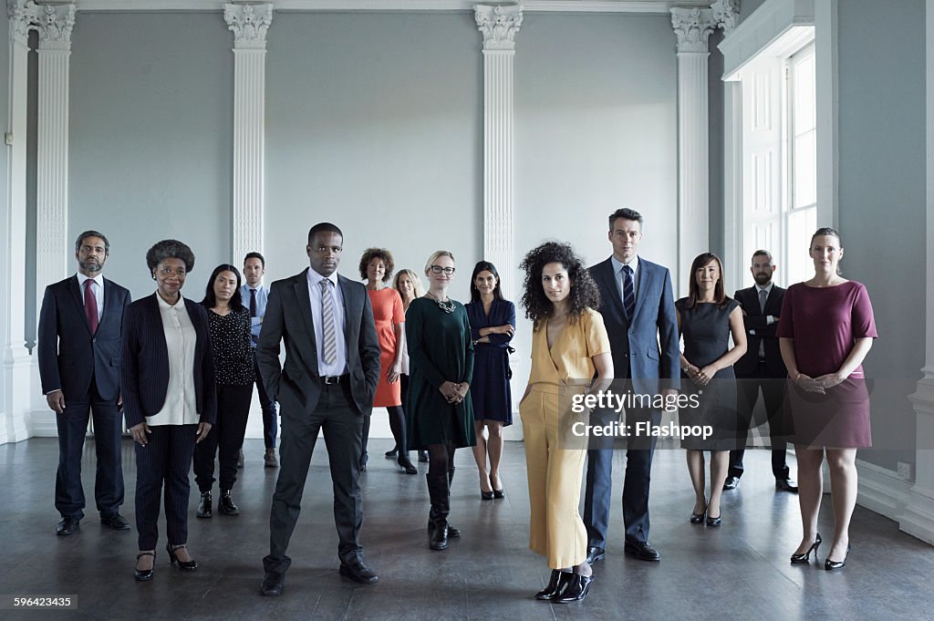 Group of people at a business conference