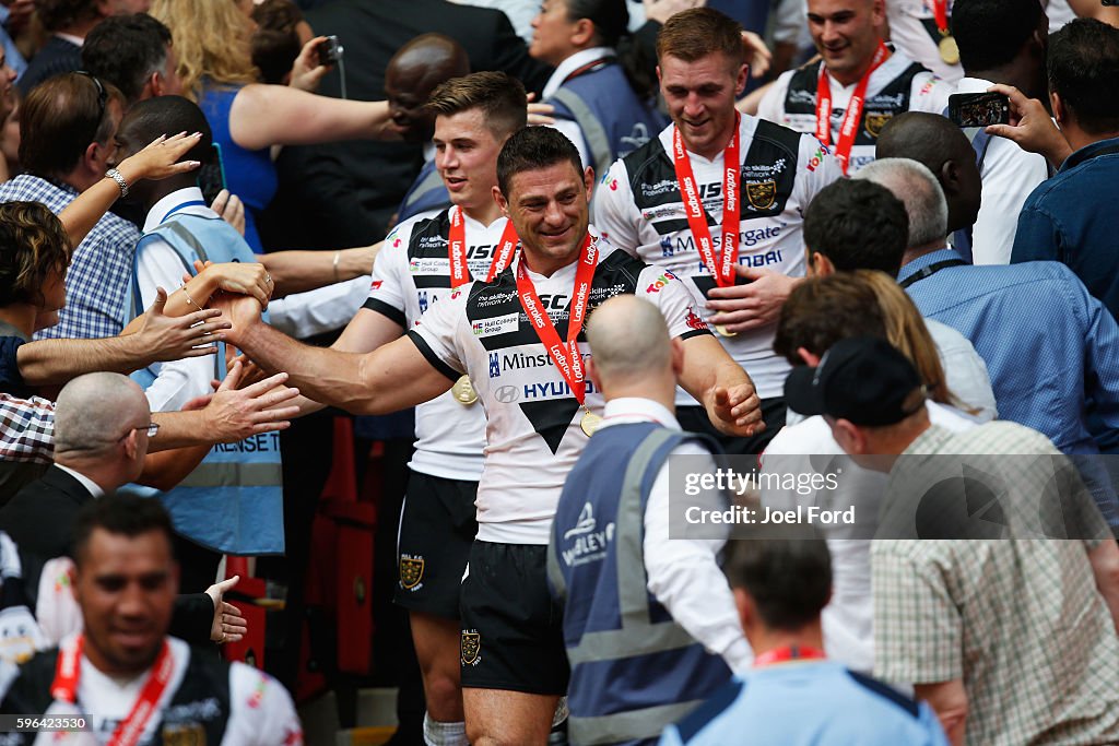 Hull FC v Warrington Wolves: Ladbrokes Challenge Cup Final