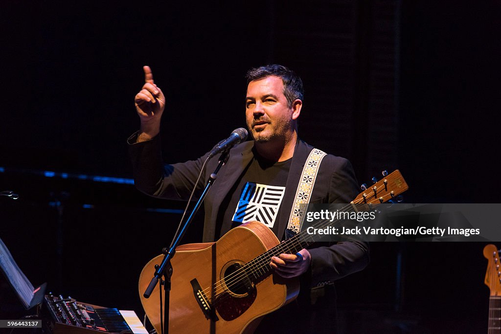American Pop musician Duncan Sheik performs at Carnegie Hall's Zankel