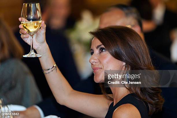 Princess Marie of Denmark attends the international food summit "Better Food For More People" opening ceremony and gala dinner at Copenhagen City...