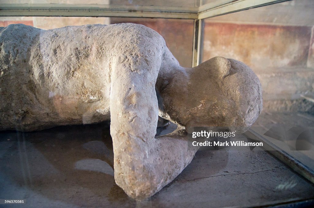 Plaster Cast In Pompeii High-Res Stock Photo - Getty Images