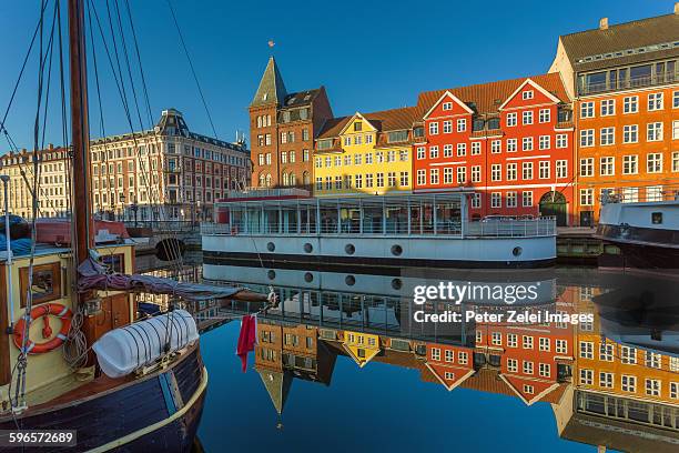 nyhanv in copenhagen, denmark - nyhavn stock pictures, royalty-free photos & images