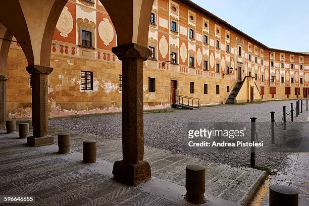 san miniato historic village, tuscany, italy - san miniato stock pictures, royalty-free photos & images