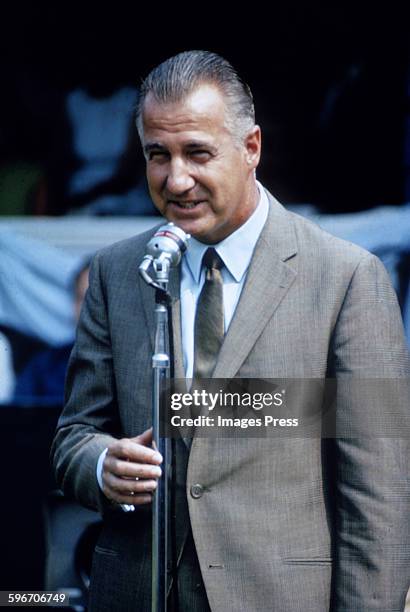 Spiro T. Agnew circa 1971 in New York City.