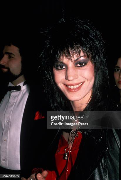 Joan Jett circa 1984 in New York City.