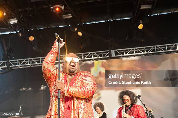 CeeLo Green performs during the annual Afropunk Music festival on August 27, 2016 in New York City.