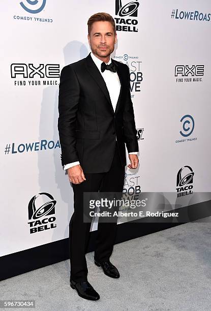 Honoree Rob Lowe attends The Comedy Central Roast of Rob Lowe at Sony Studios on August 27, 2016 in Los Angeles, California.