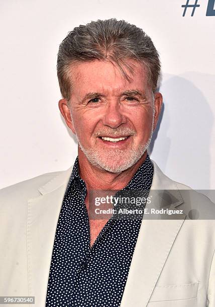 Actor Alan Thicke attends The Comedy Central Roast of Rob Lowe at Sony Studios on August 27, 2016 in Los Angeles, California.